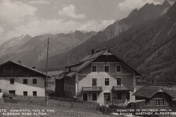 Hausansicht Gasthof Alpenrose